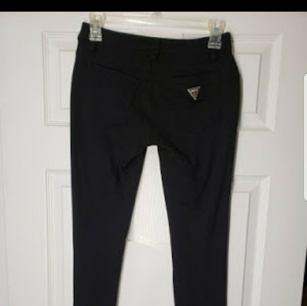 Womens black guess jeans size xs